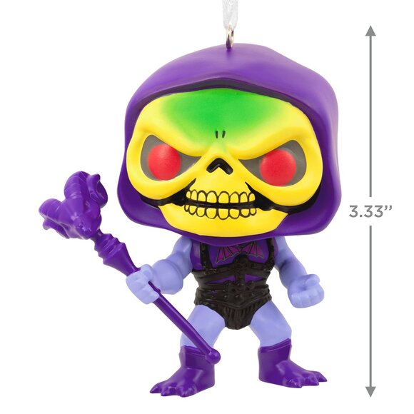 New! Skeletor Masters of the Universe Funko POP! Hallmark Christmas Ornament - Picture 2 of 4